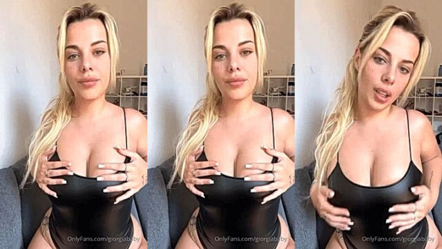 Italian giorgiababy leaked big tits teasing onlyfans video