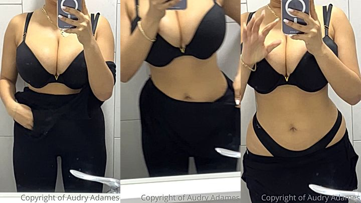 AudryAdames removing her clothes leaked vdieo