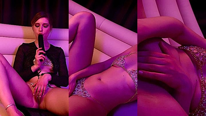 Freya Mayer teasing blowjob leaked onlyfans video