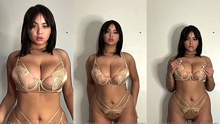 Big Boobs AudryAdames Leaked Night Dress video