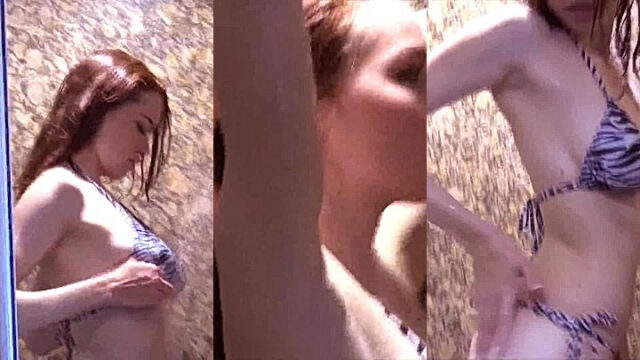 Sexy Sabrina Lynn leaked bathroom onlyfans video