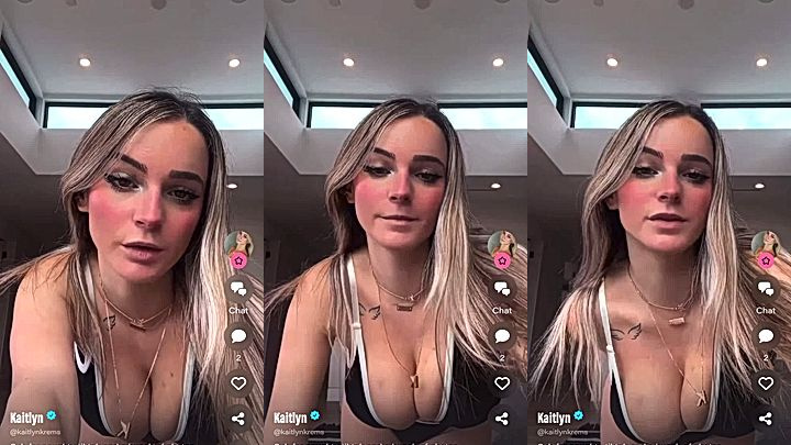 Kaitlyn Krems shwoing her big tits teasing leaked