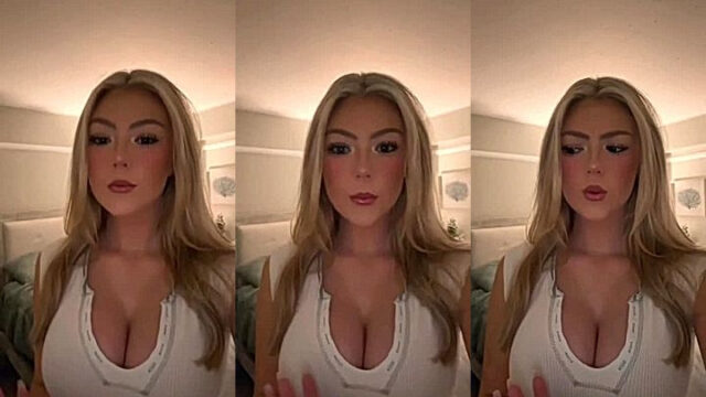 Hot Hailey Sigmond teasing big tits leaked