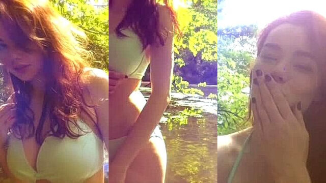 Hot teasing looks of Sabrina Lynn leaked video