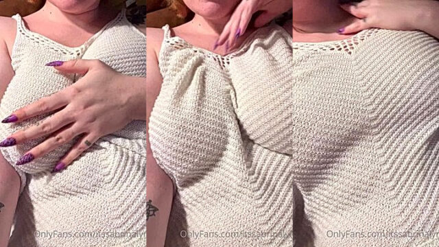 Sabrina Lynn teasing big tits leak