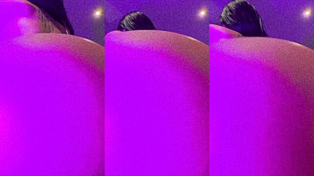 Dildo fucking big booty of Australian Ginasavagex