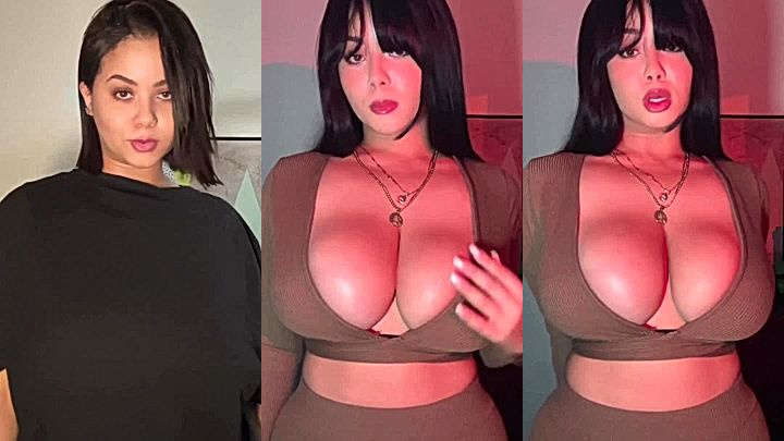 Cute girl AudryAdames showing her Big boobs leaked video
