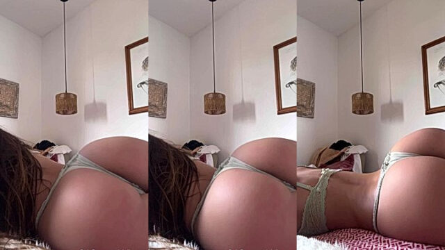 Giulia Rosa teasing showing her big ass and boobs leaked onlyfans video