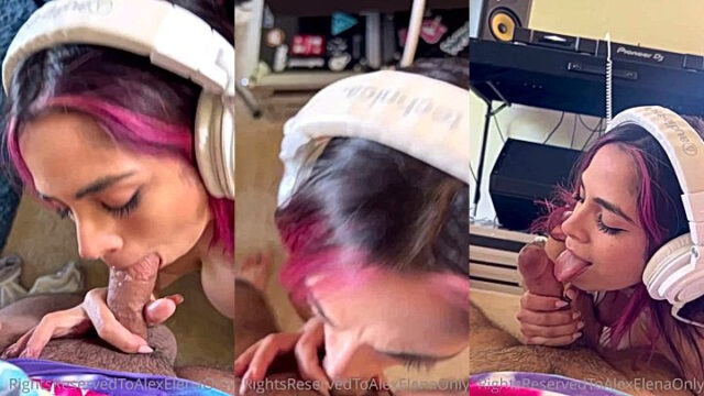 Alex Elena Mouthfull Blowjob video leaked