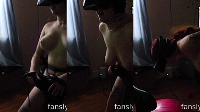 CottontailVA shaking her big tits video leaked