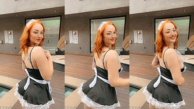 Emma Magnolia shaking her big ass onlyfans clip leaked