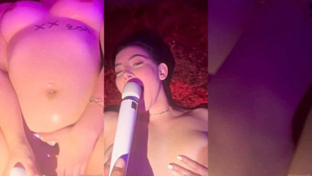 WoeAlexandra nude vibrator on her wet pussy leaked full video