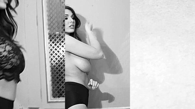 Lucy Pinder showing her big boobs in Bikini dress leaked