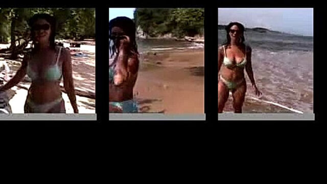 Mature American Christy Canyon Beach leaked video