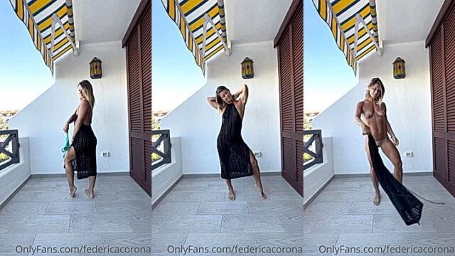 Small tits american federicacorona removing her clothes leaked onlyfans video