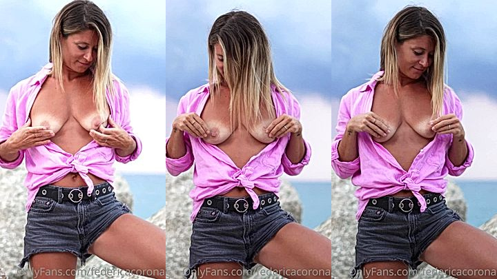 federicacorona showing her small tits in the forest leaked clip