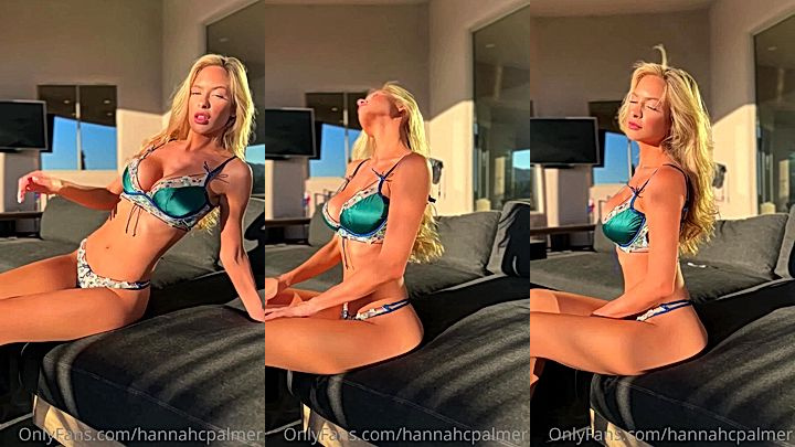 Hot Big Tits Hannah Palmer teasing clip leaked