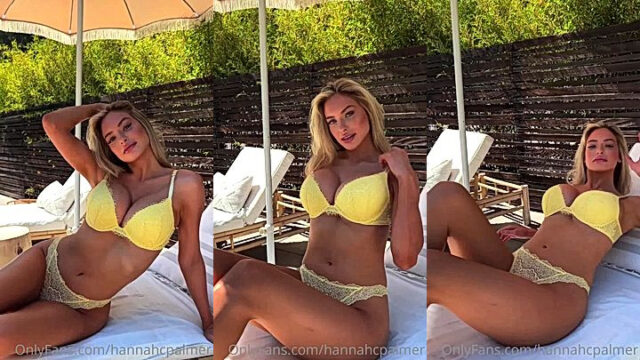 American Big Tits Girl Hannah Palmer teasing onlyfans leaked video