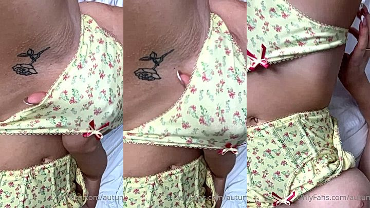 Autumren hot bedroom nude video clip got leaked for fans