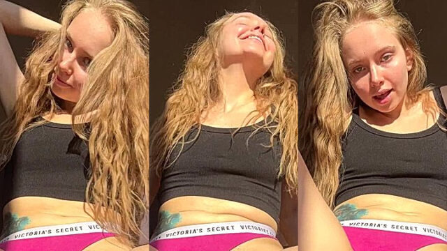 Baby Riley hot tempting pussy play video clip