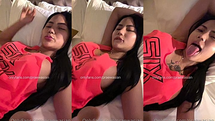 Praewasian hot boobs play video leaks