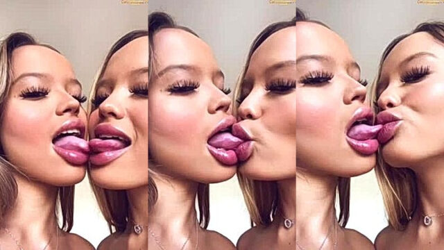Two lesbians enjoying with hot kissing fun Connell Twins leaks