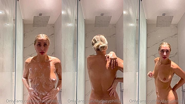 Lillian Phillips leaked hot bathroom nude video for fans
