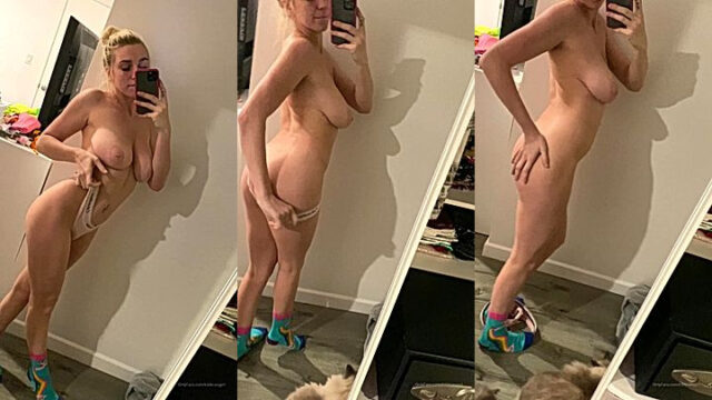 Kendra Sunderland leaked bedroom nude video clip for fans