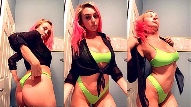 Sexy slut teasing with hotboobs and ass Kendra Sunderland leaks
