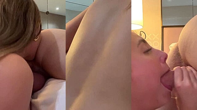Sexy british girl enjoying licking and sucking session Lillian Phillips leaks
