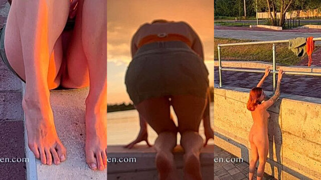 aventurinex hot outdoor nude video clip got leaked for fans