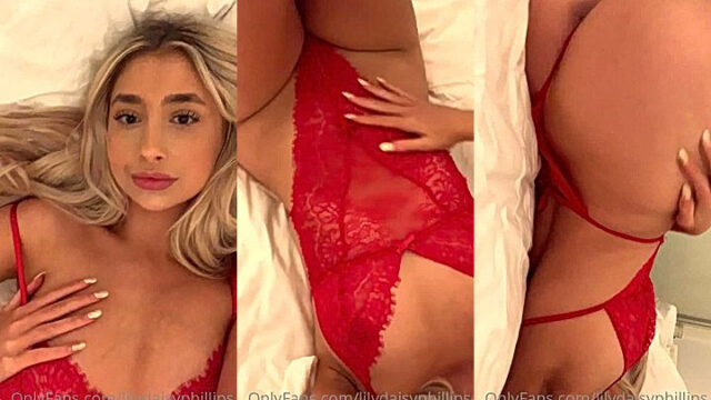 British girl teasing with hot body Lillian Phillips leaks