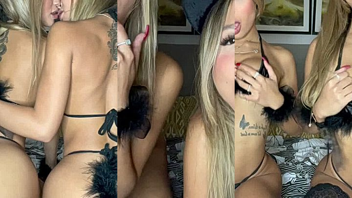 Two hot girls teasing with hot body Connell Twins leaks