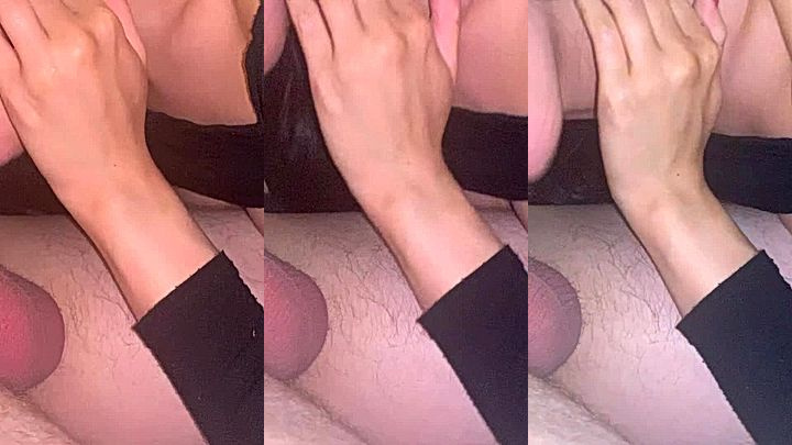 Sexy slut Ari Baby leaked hot bedroom blowjob fun