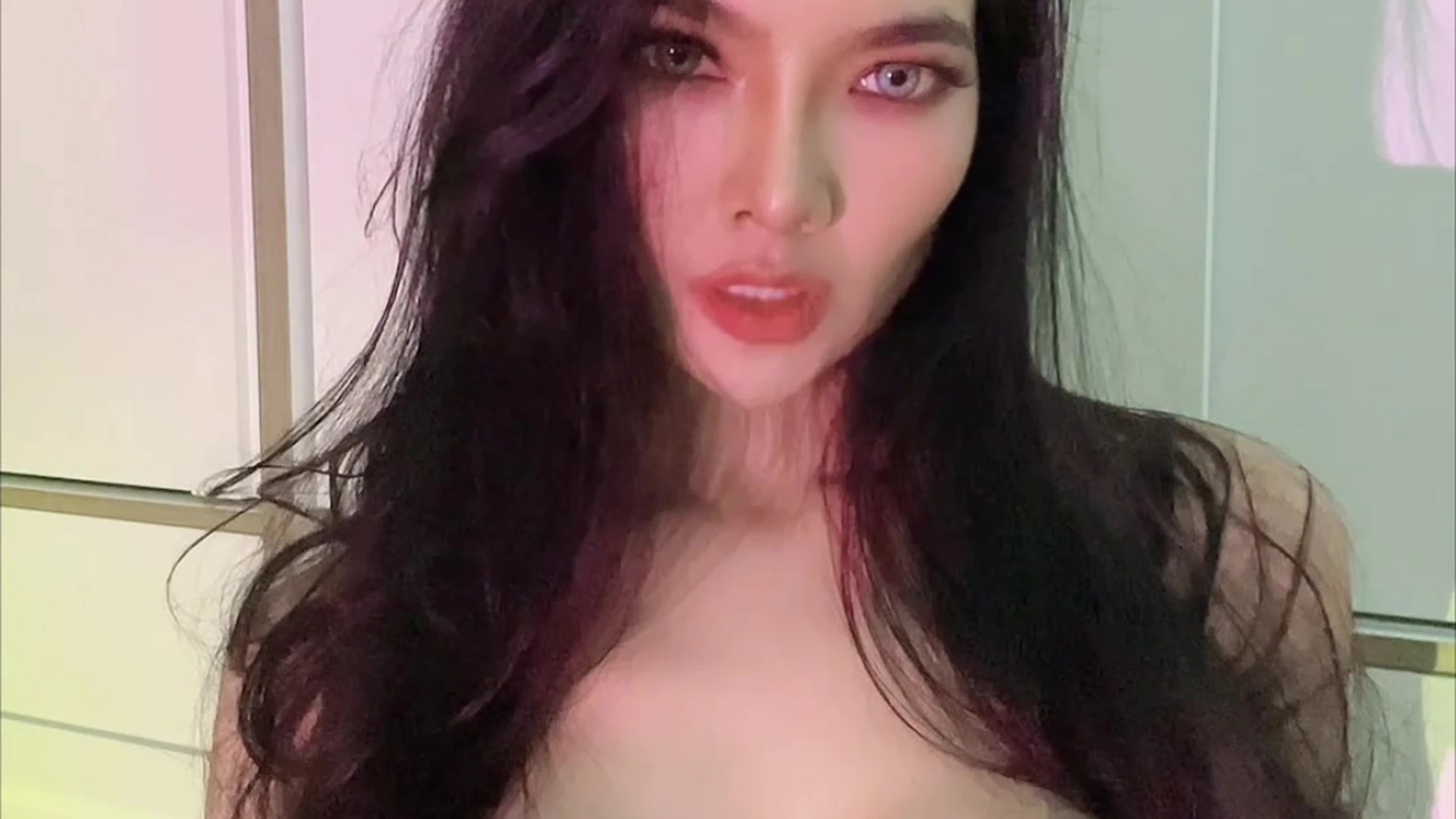 sexy babe Ploytigerstam titty tease on cam onlyfans leak