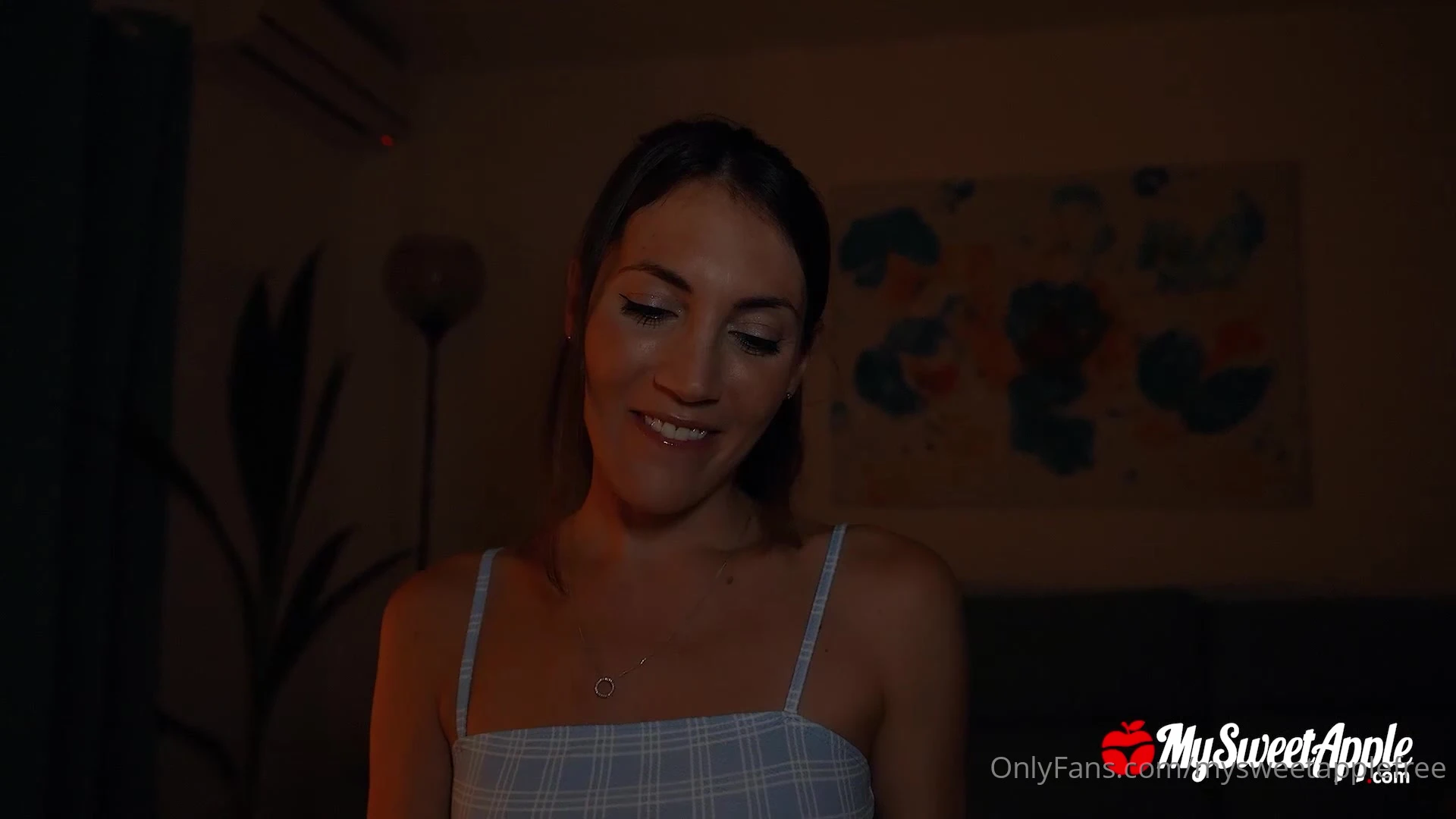 MySweetApple rides on my huge cock like there no tommorow
