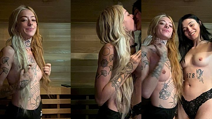 hot babe Nonsalemwitch two hot babe haveing a god time with each other and having a nice long kiss