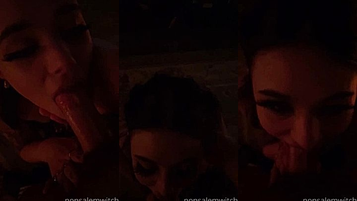 bad girl Nonsalemwitch looking good sulking a white dick