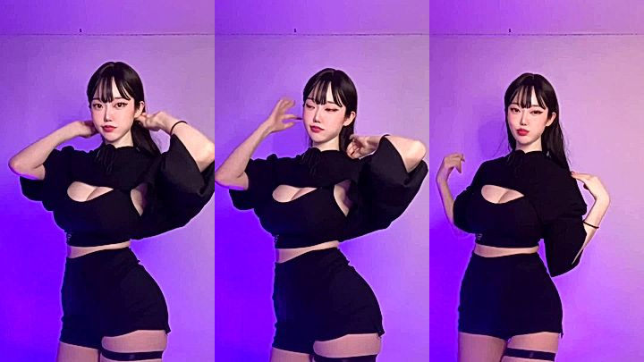 Evawxsh teases her subscribers in her sexy dress
