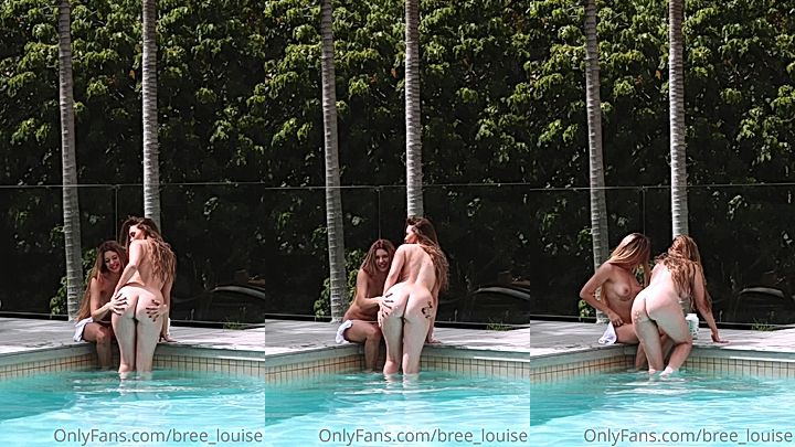 Bree Louise is having a good time with her bff