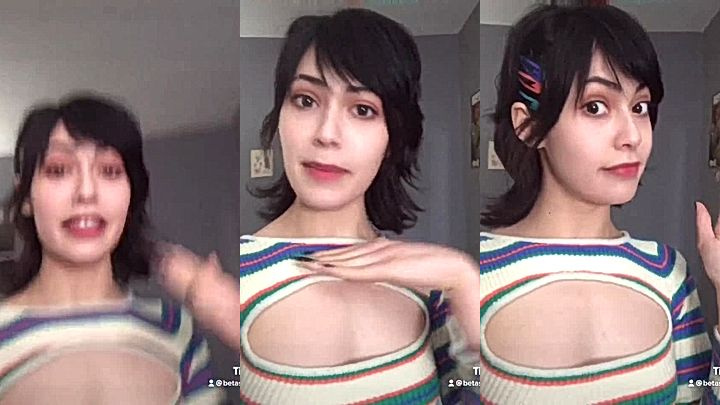 sexy godes  flaunts her small frame while posing sexy