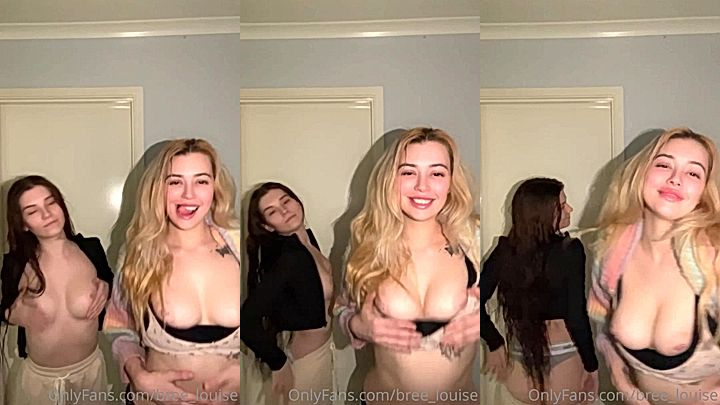 Bree Louise and her sexy bff are both having a great time together leaked video