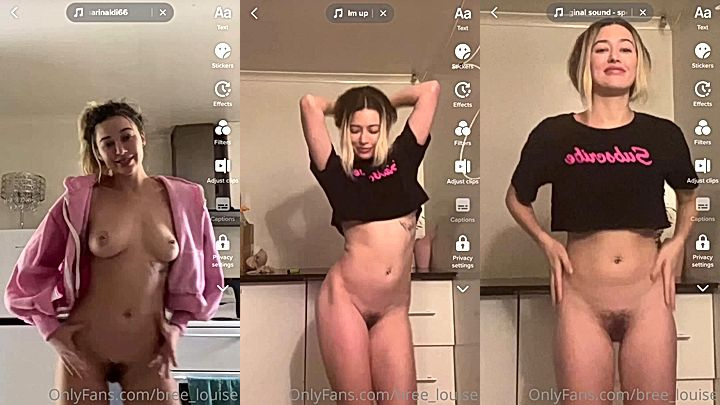 leaked video of slutty model shaking her big titties, Bree Louise onlyfans leaked video