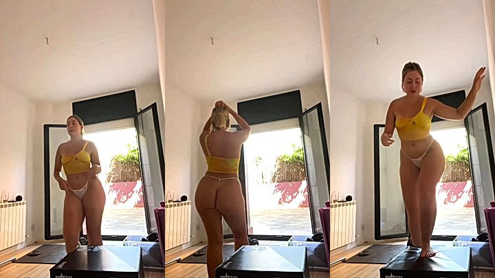sexy hot model Paola skye dance and shake her big ass, hot model leaked video