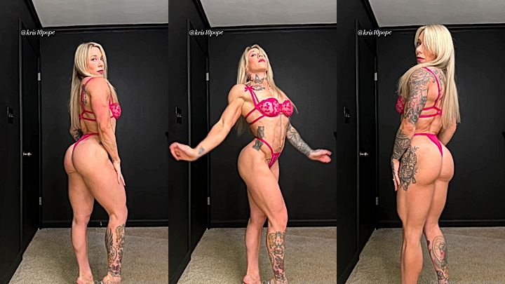 onlyfans model Kristin Pope shakes her bouncing big ass
