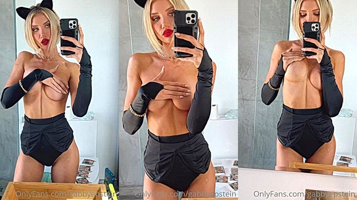 naughty chick teases her onyfans subscribers with her huge tits