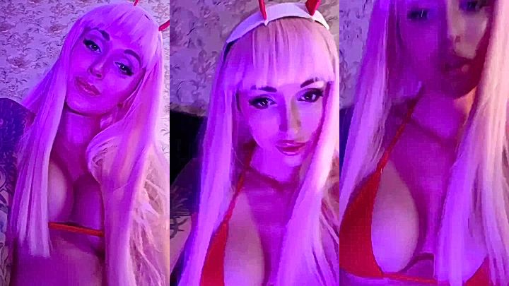 sexy onlyfans russian model Lera Himera cosplaying big boobs