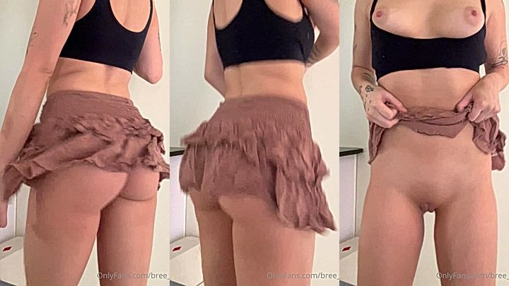 onlyfans slut Bree Louisebig tits jiggle as she wiggle her ass