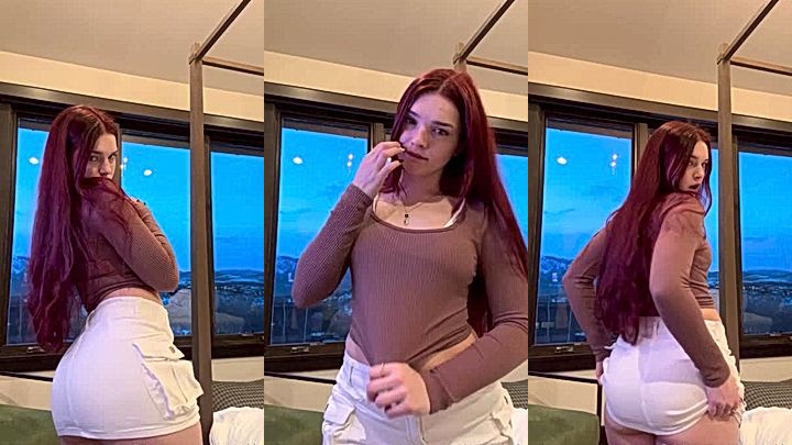 leaked video of dirty hot american diva Summerxiristouching he big boobs hand squezing her nipples hard