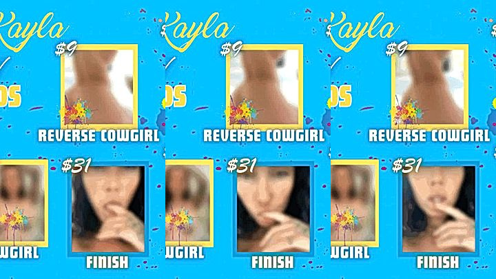 onlyfans naughty slutty  model Kayla Lauren teasing